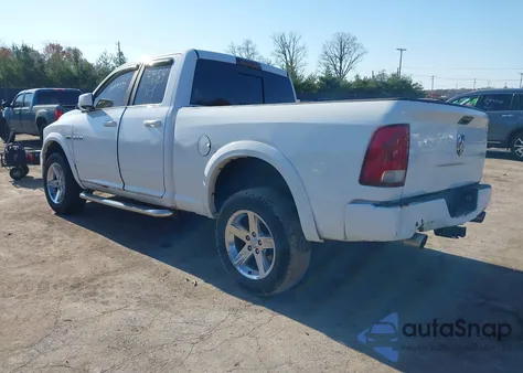 2010 Dodge Ram 1500 Slt/Sport/Trx из США, поврежденный, VIN 1D7RV1GT2AS236496